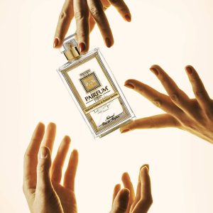 Pairfum Eau De Parfum Bottle Hands Spiced Coffee Oaked Vanilla
