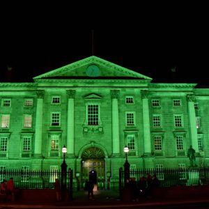Ireland St Patrick Day 2020 Famous Buildings Green 10