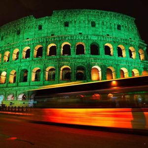 Ireland St Patrick Day 2020 Famous Buildings Green 7