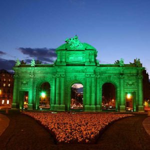 Ireland St Patrick Day 2020 Famous Buildings Green 9
