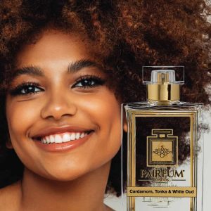 Eau de Parfum Person Reflection Cardamom Tonka White Oud Curls 9 16