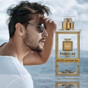 Eau de Parfum Person Reflection Spiced Rum Lime Guaic Wood Man Glasses 1 1